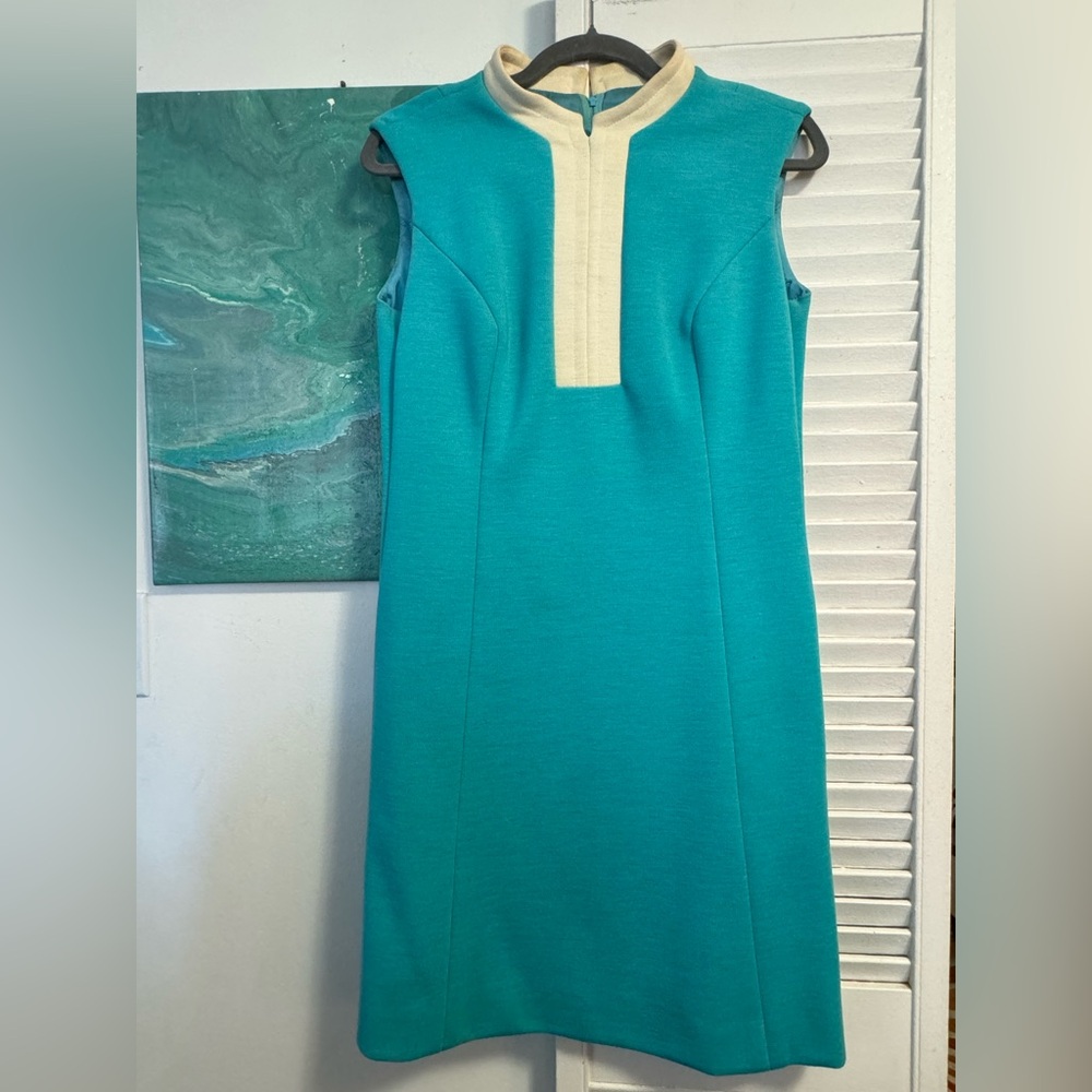Vintage Designer Shift Dress (Primrose)